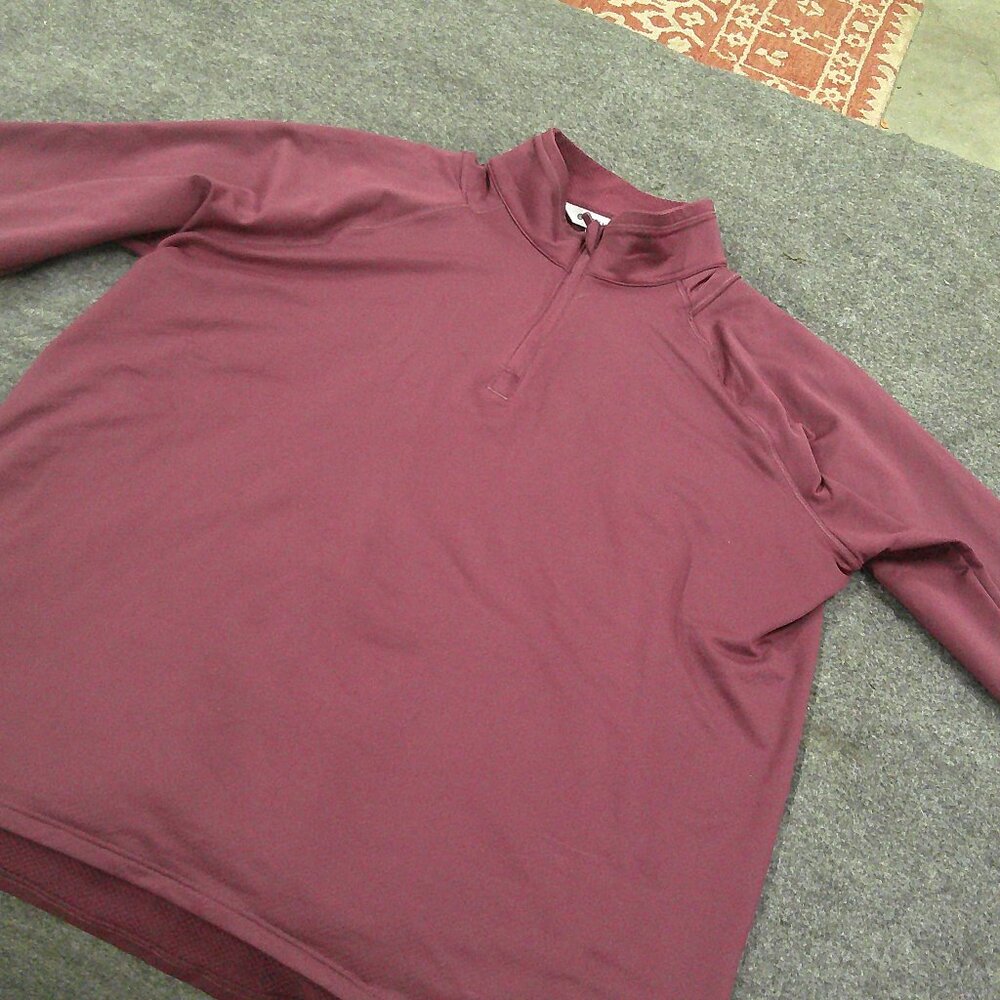 Athleta 1/4 zip sweatshirt - Burgundy color - size large